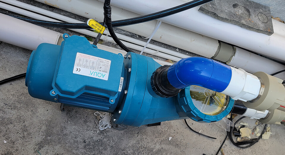 循環水泵安裝現場 循環水泵安裝現場