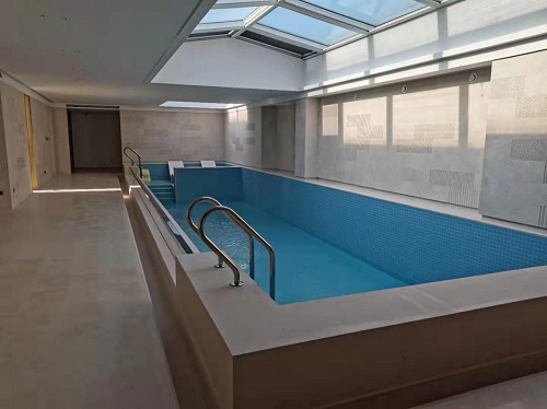 山東煙台濱湖萬麗小區建設了一個會所蘑菇视频在线官网